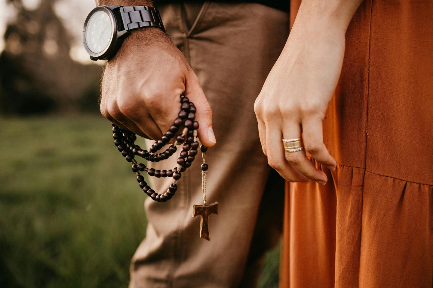 How to Make a Bead Cross Necklace